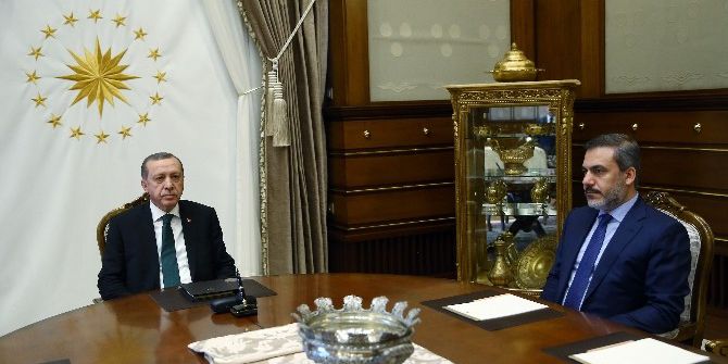 Cumhurbaşkanı Erdoğan, Mit Müsteşarı Fidan’ı Kabul Etti