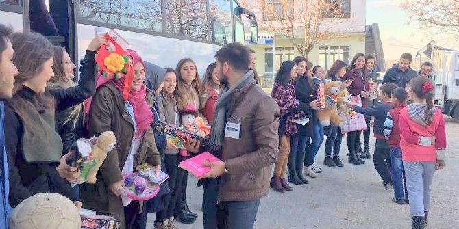 Köy Çocuklarına Mutluluk Oldular