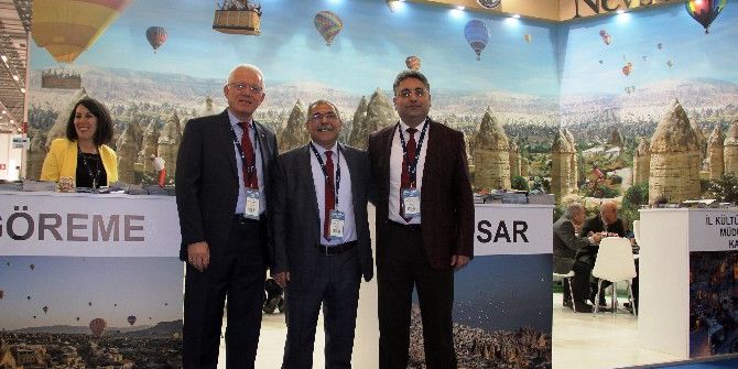 Nevşehirli Belediyeler Travel Turkey’de Kapadokya’yı Tanıtıyor