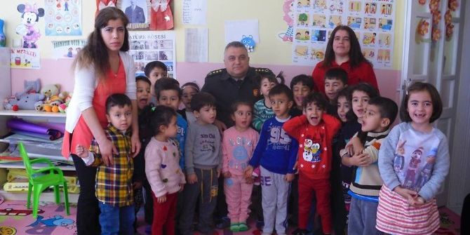 Albay Davut Kulalar Kreş Öğrencileriyle Bir Araya Geldi