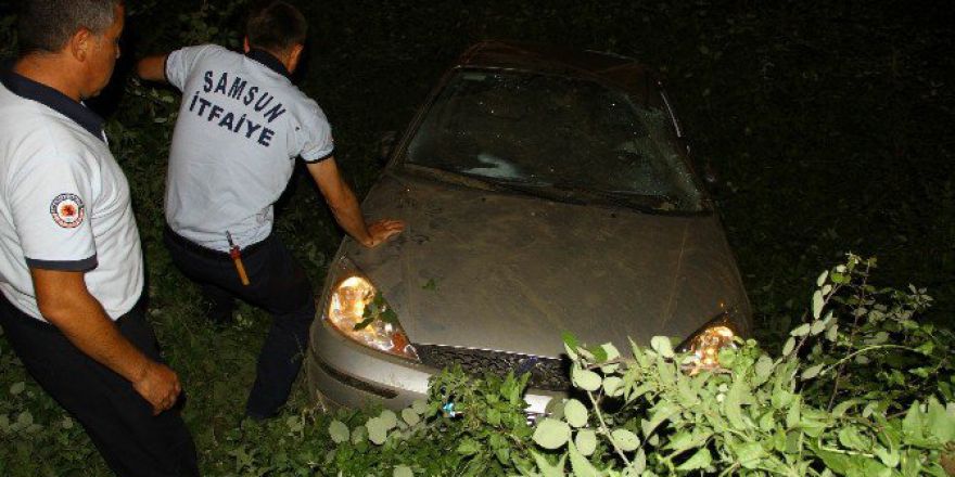 Samsun’da Trafik Kazası: 2 Yaralı