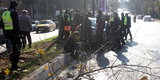 Cumhurbaşkanı Erdoğan’ın Konvoyunda Kaza