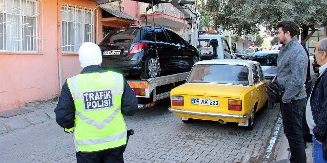 Aydın’da Garip İkiz Plaka Vakası