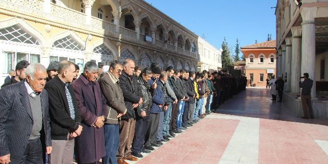 Halep’te Ölen Suriyeliler İçin Gıyabi Cenaze Namazı Kılındı