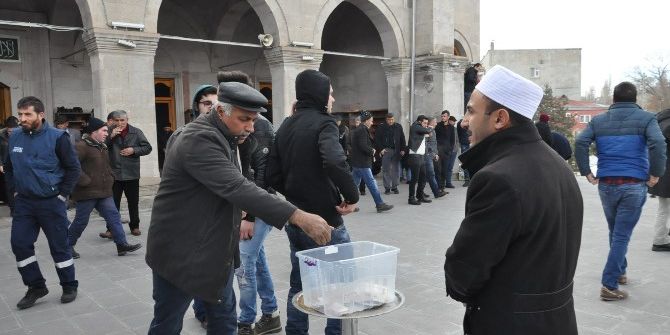 Kars’ta Halep’te Katledilenler İçin Gıyabi Cenaze Namazı Kılındı