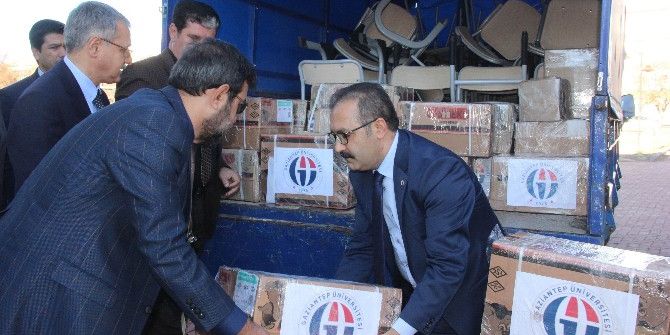 Sınır Ötesine Sıra, Masa Ve Eğitim Malzemeleri Yardımı