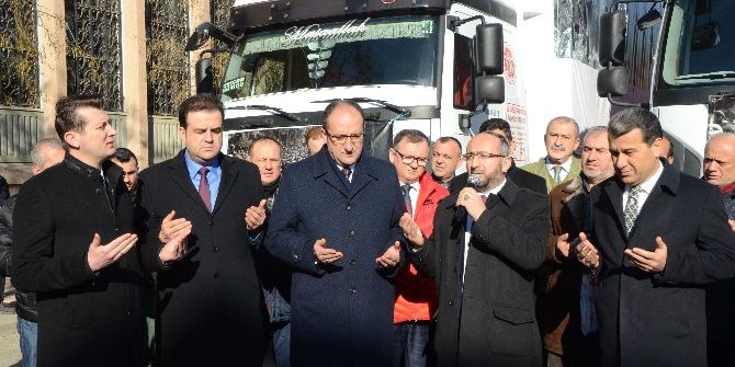 Halep İçin Eskişehir’den 3 Tır Un Yola Çıktı