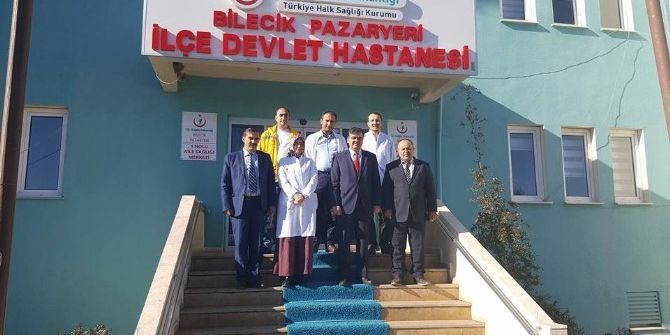 Pazaryeri Belediye Başkanı Yalçın’dan Devlet Hastanesine Ziyaret
