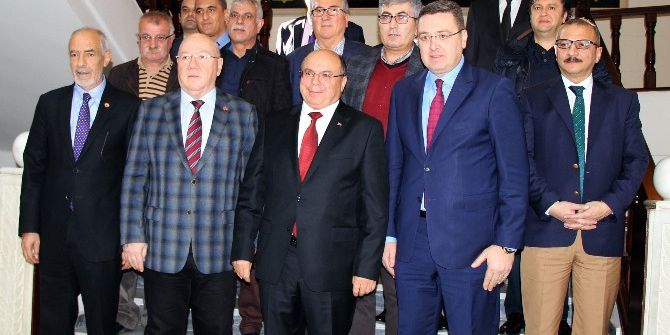 Türkiye Gazeteciler Konfederasyonu’ndan Vali Çiçek’e Ziyaret