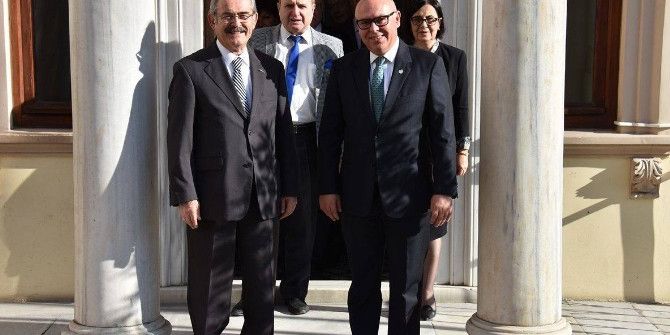 Eskişehir Büyükşehir Belediye Başkanı Büyükerşen’in Tekirdağ Temasları