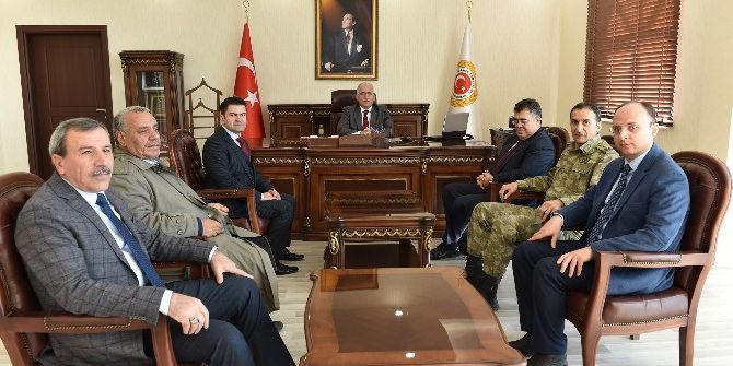 Oda Başkanlarından Vali Tuna’ya Ziyaret