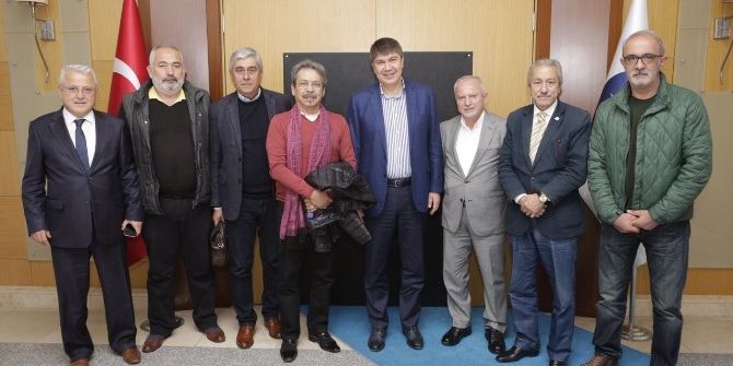 Tsyd Antalya Şubesi’nden Türel’e Ziyaret