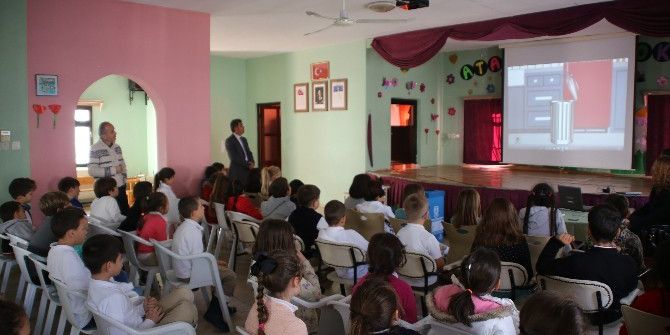 Bodrum’da Öğrencilere Geri Dönüşüm Ve Farkındalık Semineri