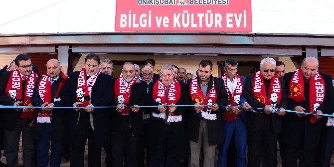 Onikişubat Belediyesi Bilgi Ve Kültür Evlerinin Bir Yenisini Daha Açtı