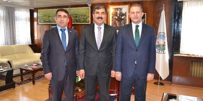 Mülki İdare Amirlerinden Başkan Asya’ya Ziyaret