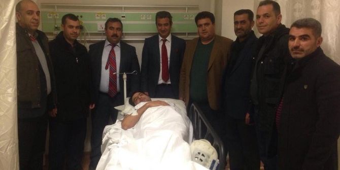 Şanlıurfa Valisi Güngür Azim Tuna Konvoyunda Kaza