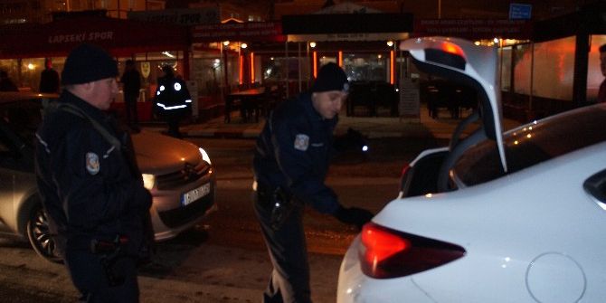 Lapseki’de Asayiş Uygulaması