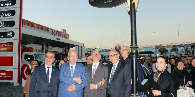 Başkan Büyükerşen, Tekirdağ’da Adının Verildiği Caddenin Açılışını Yaptı