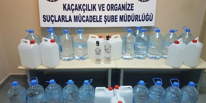 Bartın’da Huzur Operasyonunda Sahte İçki Ele Geçirildi