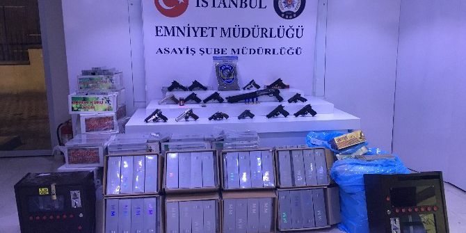 ‘’Huzur Türkiye’’ Uygulaması Kapsamında İstanbul’da Ele Geçirilen Malzemeler Sergilendi