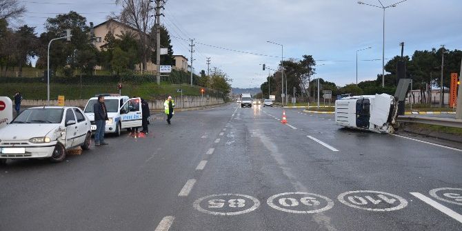 Ünye’de Kaza: 2 Yaralı