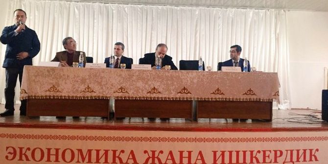 Kırgızistan Ekonomi Ve Girişimcilik Üniversitesinde "Hoca Ahmet Yesevi’yi Anlamak" Paneli
