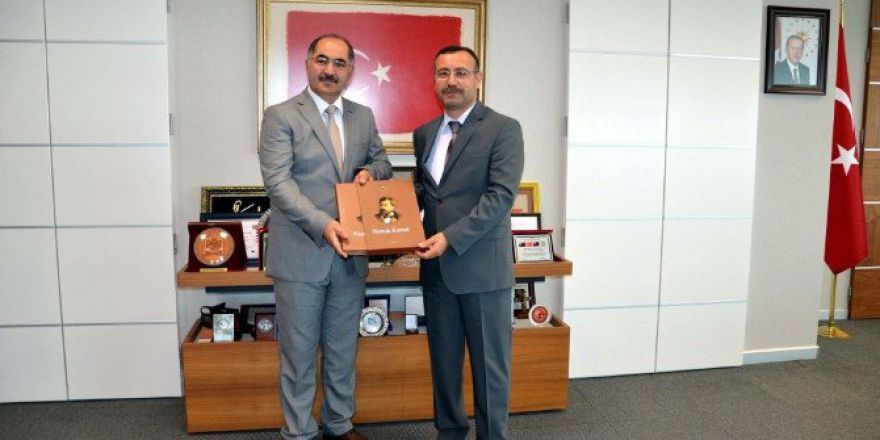 Çorlu Cumhuriyet Başsavcısı Korkmaz’dan Rektör Şimşek’e Veda Ziyareti