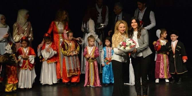 Türk Dünyası El Ele Projesinde Anaokulu Öğrencileri Örf Ve Adetleri Öğrendi