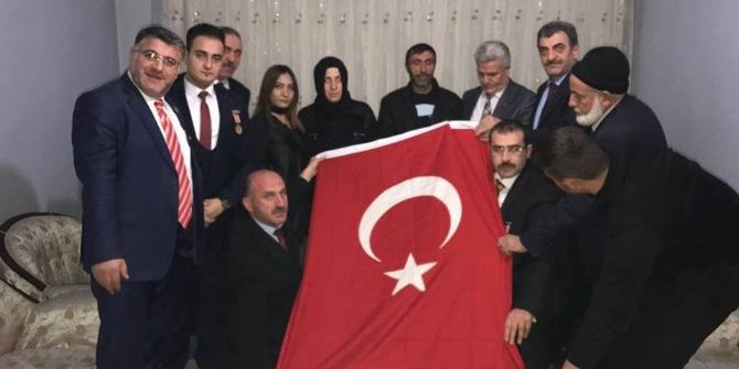 Şehit Karaca’nın Babaocağını Ziyaret Ettiler