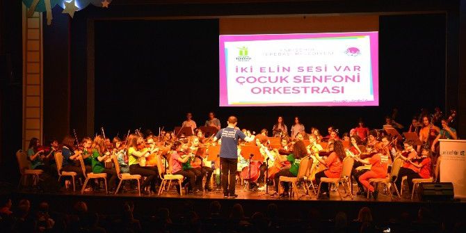 Çocuk Senfoni Orkestrası Ankara’da Unıcef İçin Çaldı