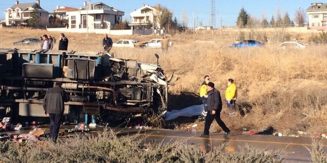 Başkent’te Trafik Kazası
