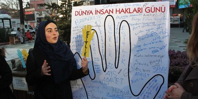 Ak Partili Gençler’den İnsan Hakları Günü’nde Farklı Etkinlik