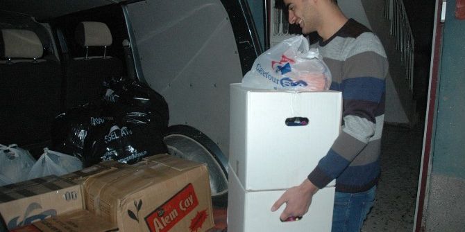 Sağlık Çalışanlarından Aladağ’a Yardım