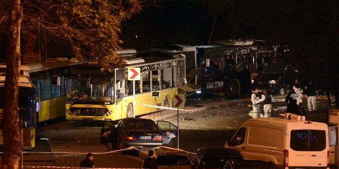 Beşiktaş’ta Saldırının Gerçekleştiği Olay Yeri Görüntülendi