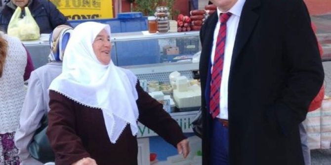 Başkan Duymuş Halk Pazarında