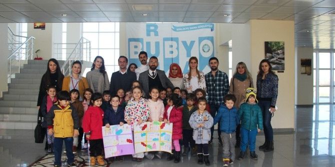 Burhaniyeli Minikler Üniversitenin Konuğu Oldu