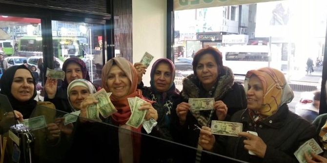 Ak Partili Kadınlardan Tl’ye Teşvik