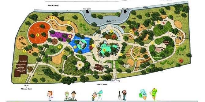 Atatürk Bilim Ve Eğitim Parkı Çalışmaları Sürüyor