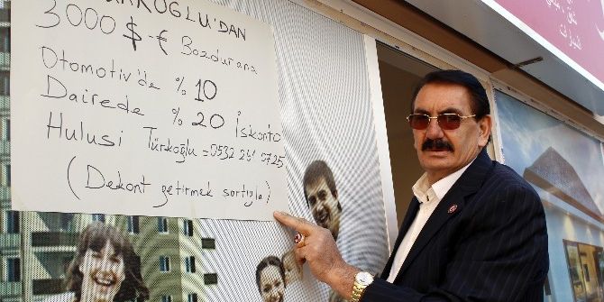 Antalyalı İş Adamından Döviz Bozdurana Ev Ve Arabada Büyük İndirim