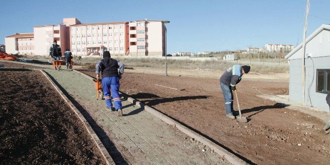 12 Bin Metrekarelik Spor Parkı’nda Sona Geliniyor
