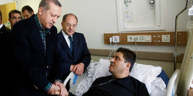 Cumhurbaşkanı Erdoğan Yaralıları Ziyaret Etti