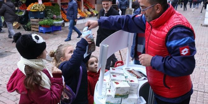 19 İlçede Kandil Simidi İkram Edildi