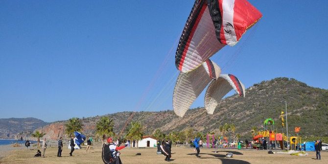 Gazipaşa’da İlk Kez Yamaç Paraşütü Uçuşları Gerçekleşti