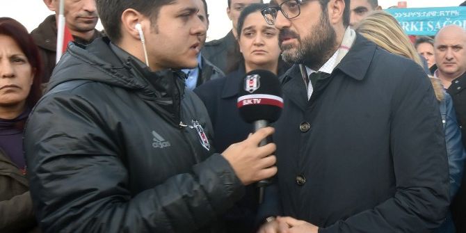 Chp Beşiktaş İlçe Örgütü Teröre Lanet Yürüyüşü Düzenledi
