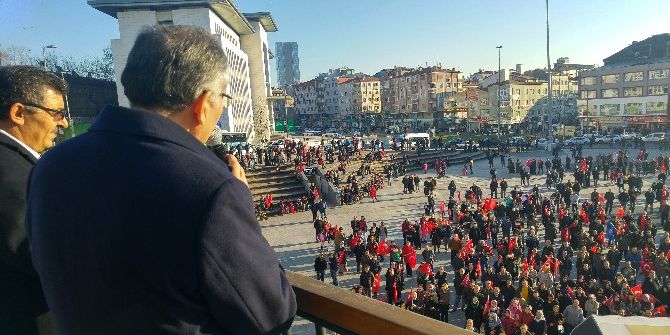 Zeytinburnu Teröre Karşı Tek Yürek Oldu
