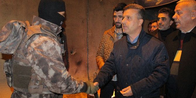 Elazığ’da Polis Noktalarına Moral Ziyareti