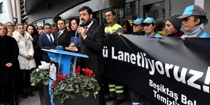 Beşiktaş, Teröre Dur Dedi