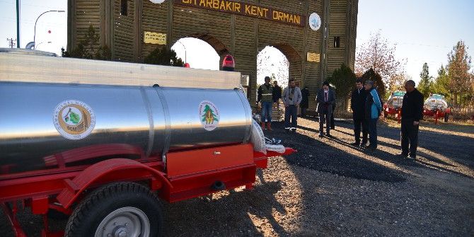 Orman İşletme Müdürlüğü Büyükşehir’e 4 Su Tankeri Hibe Etti