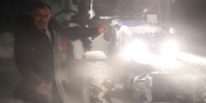 Ardahan’da Kar Ve Tipi Dolayısıyla 43 Köy Yolu Ulaşıma Kapandı