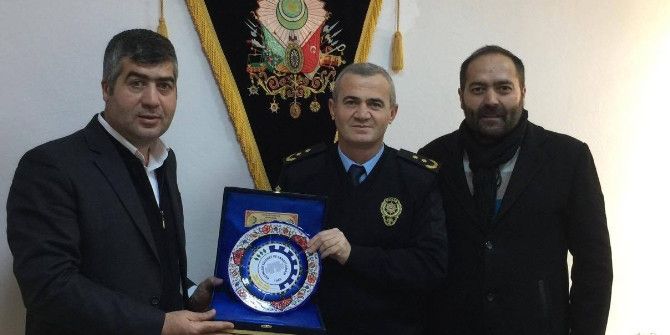 Ptso’dan Pasinler Emniyetine Geçmiş Olsun Ziyareti